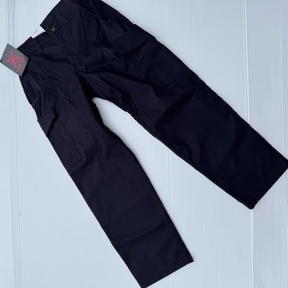 🆕 Vertx Women’s Cargo Pants Navy size 04 / 28 NWT Phantom - Picture 2 of 12